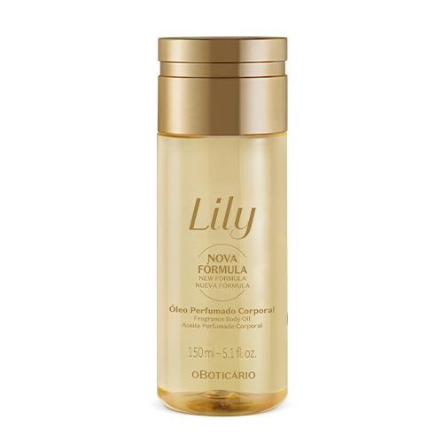Óleo Perfumado Corporal Lily, 150ml